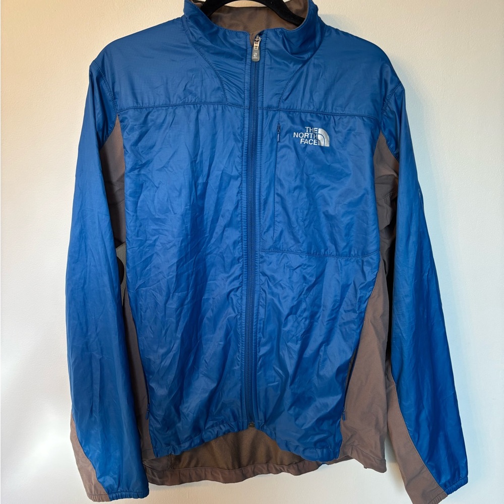 The North Face Men's Blue and Gray Flight Series Jacket